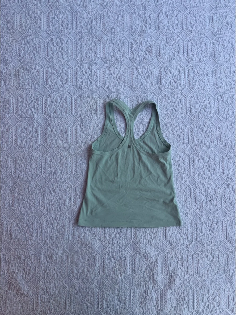 Lululemon Women's Sage Green Racerback Tank Top Size 6